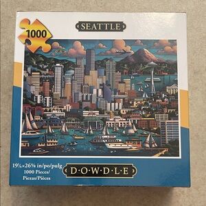 Dowdle Seattle 1000 Piece Puzzle